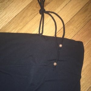Mossimo Supply Co. Dresses - Mossimo Stretch midi dress with beaded tie Mossimo Supply Co. Dresses - Mossimo Stretch midi dress with beaded tie